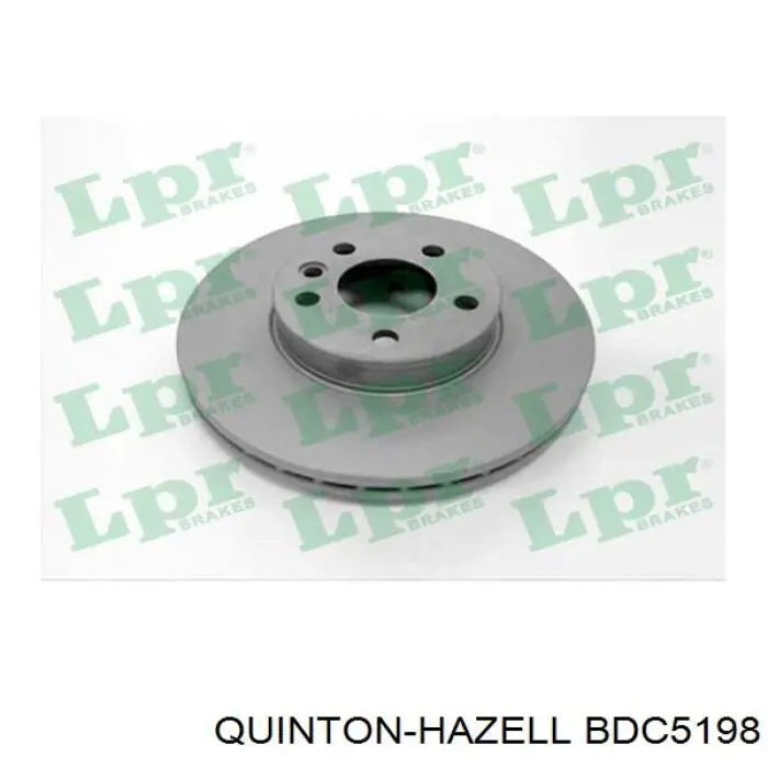 Купити BDC5198 QUINTON HAZELL Ротор гальмівний