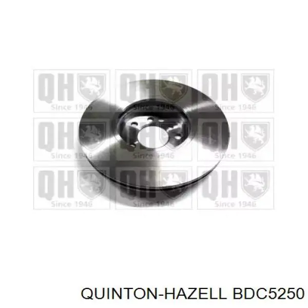 Диск гальмівний передній BDC5250 QUINTON HAZELL