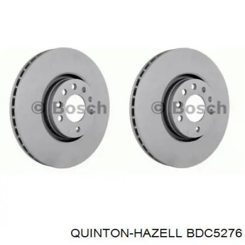 Диск переднього гальма QUINTON HAZELL BDC5276 ціна, від 49.00 USD