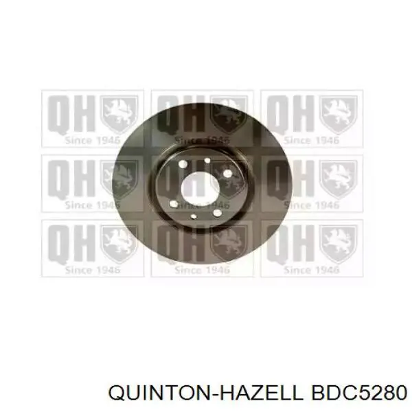 Диск гальмівний передній BDC5280 QUINTON HAZELL