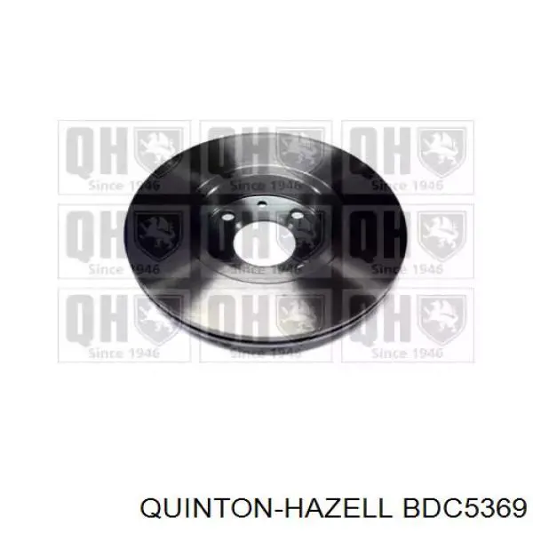 BDC5369 QUINTON HAZELL Гальмо дискове переднє