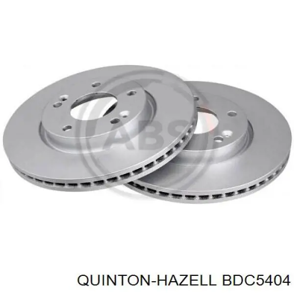 Гальмівні диски передні BDC5404 QUINTON HAZELL