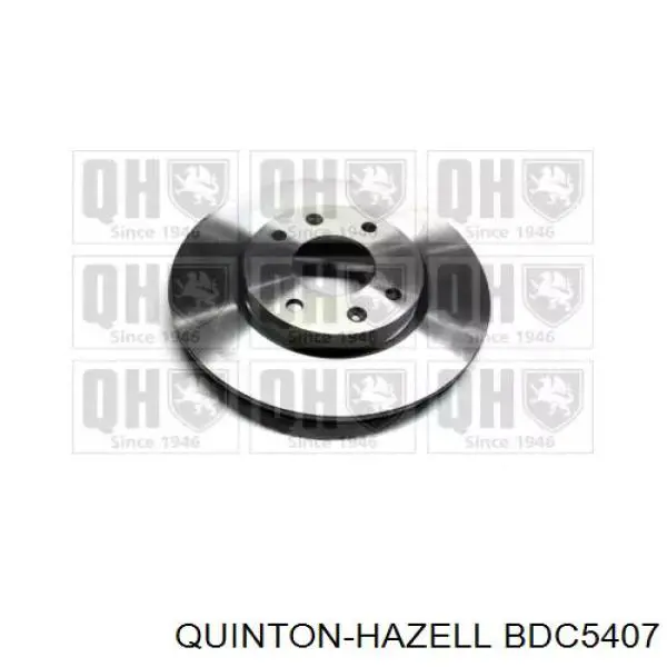 Диск гальмівний передній BDC5407 QUINTON HAZELL