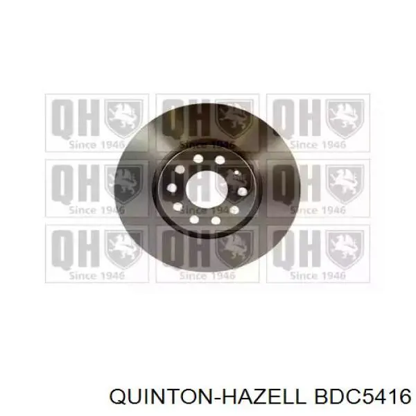 Гальмівні диски передні BDC5416 QUINTON HAZELL