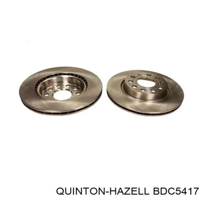 Гальмівні диски передні BDC5417 QUINTON HAZELL