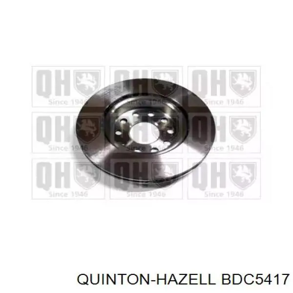 BDC5417 QUINTON HAZELL Гальмо дискове переднє