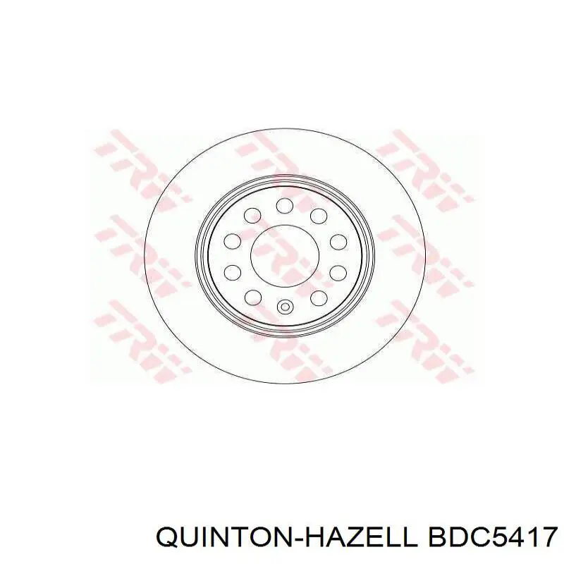 Купити BDC5417 QUINTON HAZELL Ротор гальмівний