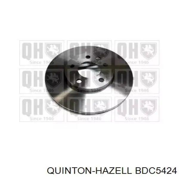 Диск переднього гальма QUINTON HAZELL BDC5424 ціна, від 61.66 USD