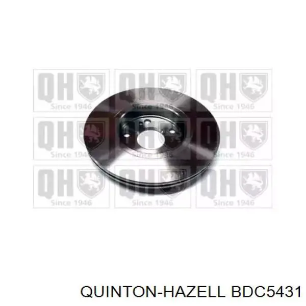 BDC5431 QUINTON HAZELL Гальмо дискове переднє