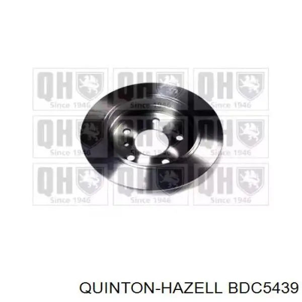 BDC5439 QUINTON HAZELL диск гальмівний задній