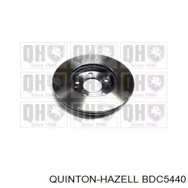 BDC5440 QUINTON HAZELL диск гальмівний передній