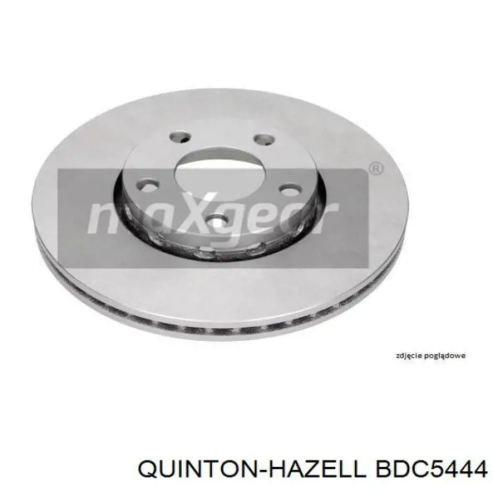 Гальмівні диски передні BDC5444 QUINTON HAZELL