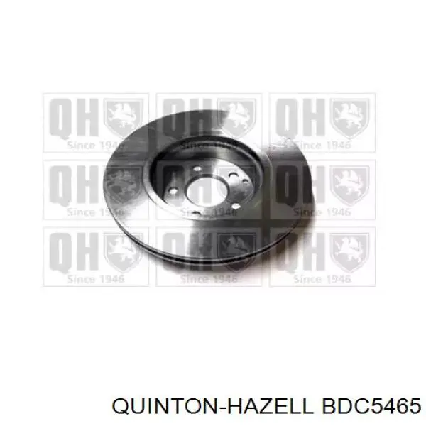 BDC5465 QUINTON HAZELL диск гальмівний передній