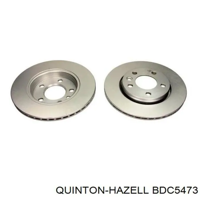 Диск гальмівний задній QUINTON HAZELL BDC5473