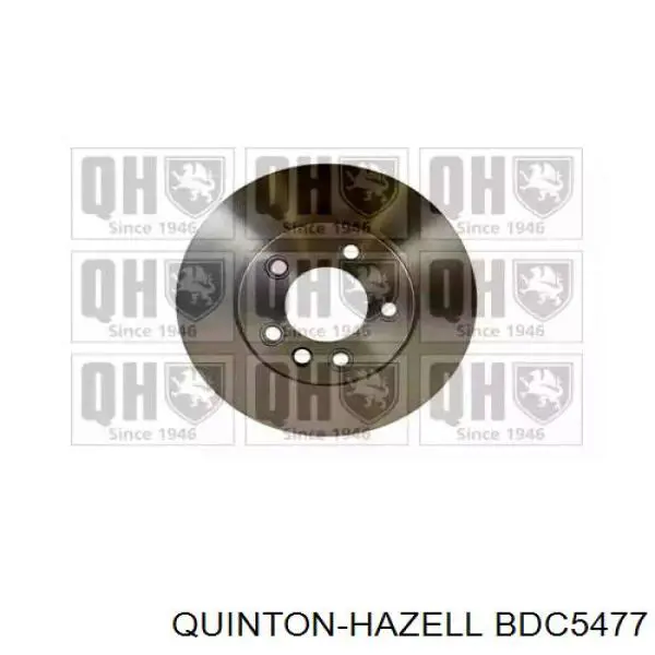 Диск гальмівний передній BDC5477 QUINTON HAZELL