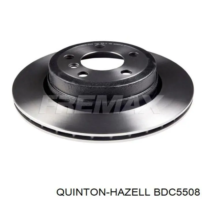 Диск гальмівний задній QUINTON HAZELL BDC5508