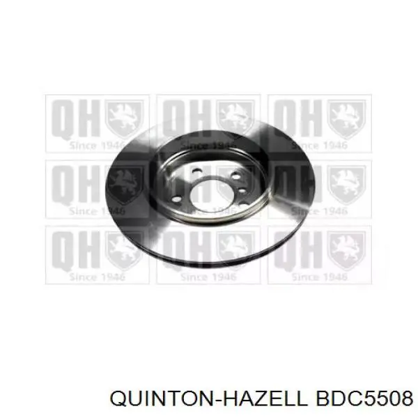 BDC5508 QUINTON HAZELL диск гальмівний задній