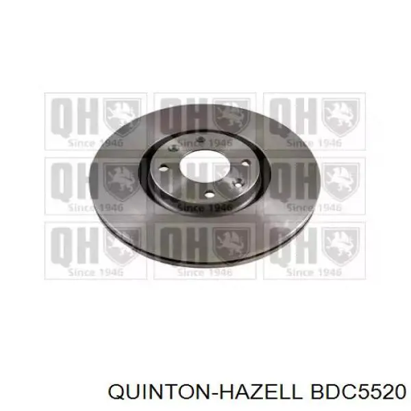 Купити BDC5520 QUINTON HAZELL Ротор гальмівний