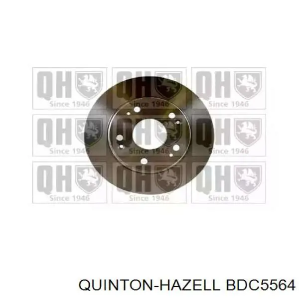 Диск гальмівний задній BDC5564 QUINTON HAZELL