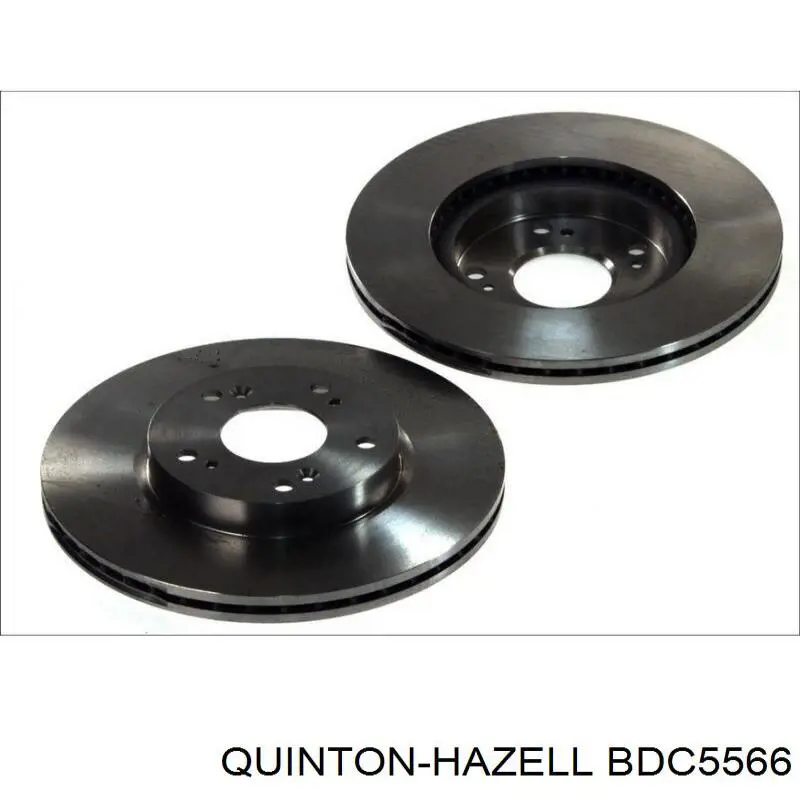Диск переднього гальма QUINTON HAZELL BDC5566 ціна, від 44.99 USD