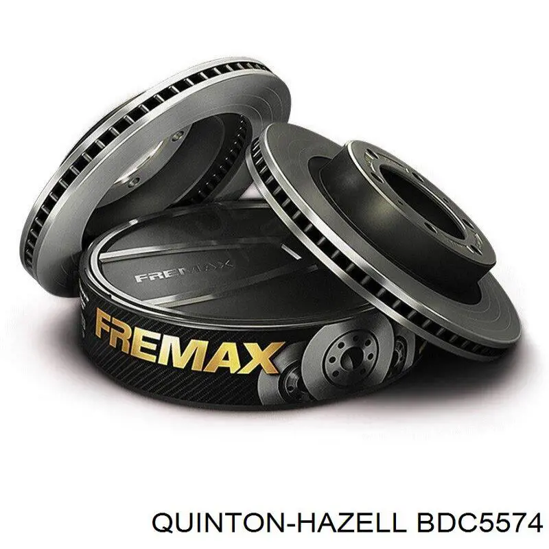 Диск переднього гальма QUINTON HAZELL BDC5574 ціна, від 45.10 USD