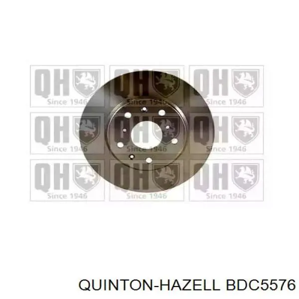 Диск гальмівний передній BDC5576 QUINTON HAZELL