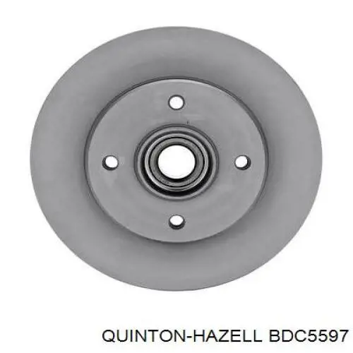 Гальмівні диски BDC5597 QUINTON HAZELL