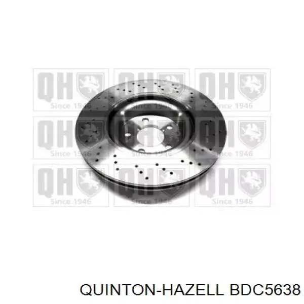 BDC5638 QUINTON HAZELL Гальмо дискове переднє