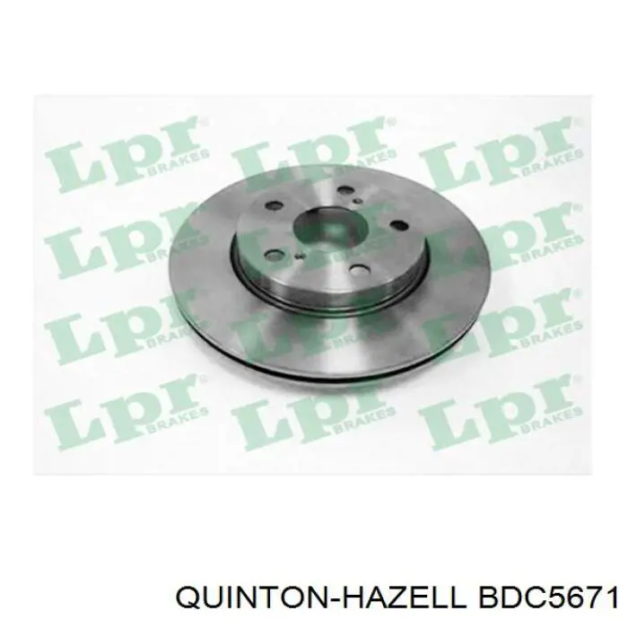 Купити BDC5671 QUINTON HAZELL Ротор гальмівний
