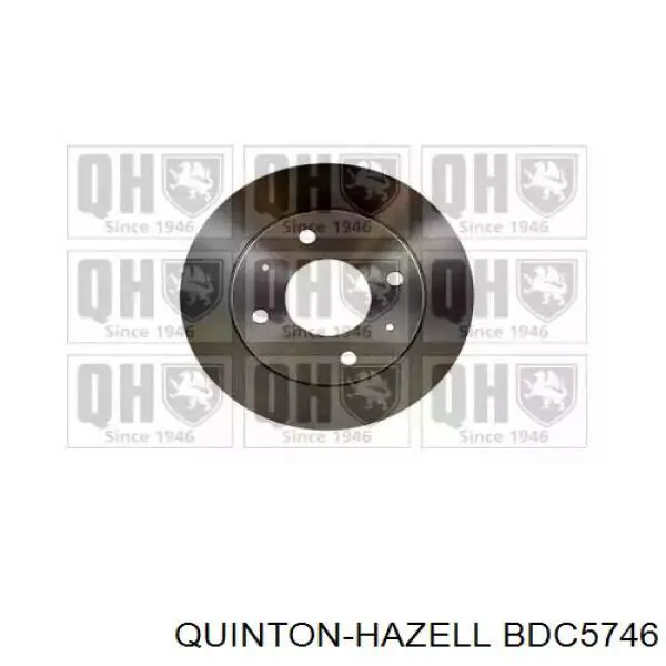 Диск гальмівний передній BDC5746 QUINTON HAZELL