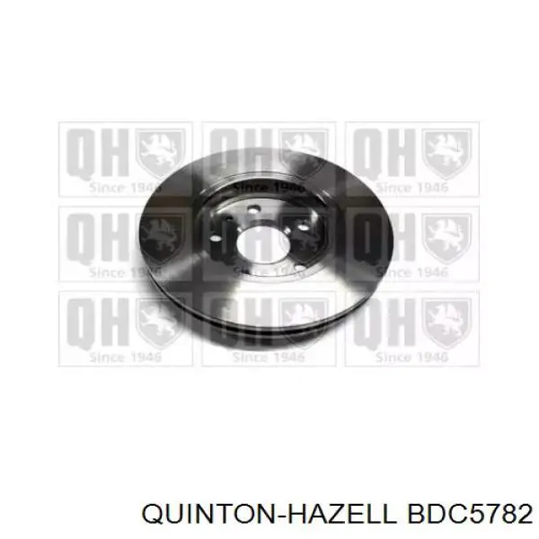 Диск гальмівний передній BDC5782 QUINTON HAZELL