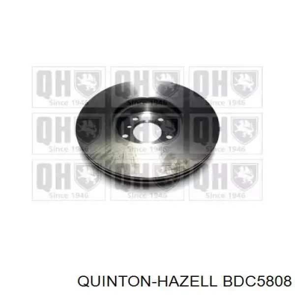 BDC5808 QUINTON HAZELL Гальмо дискове переднє