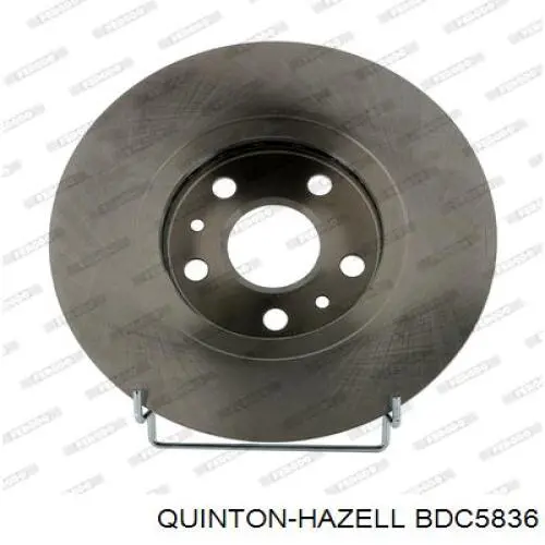 Диск переднього гальма QUINTON HAZELL BDC5836 ціна, від 40.36 USD