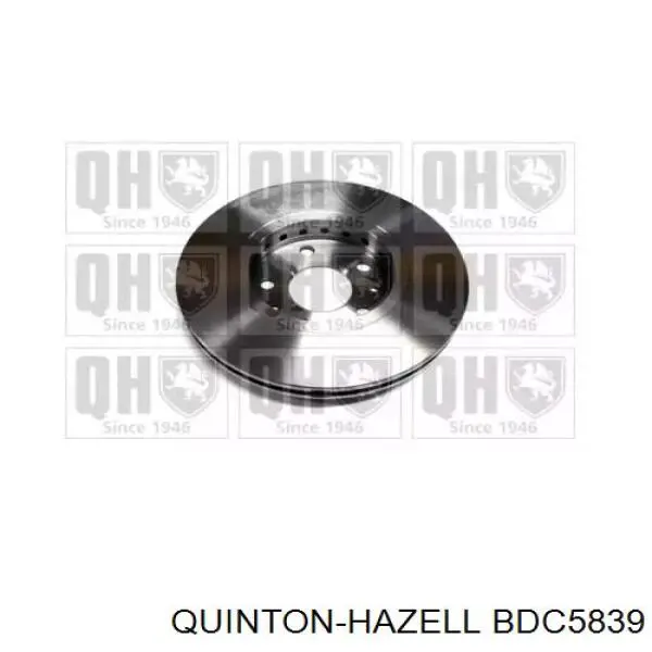 Гальмівні диски передні BDC5839 QUINTON HAZELL