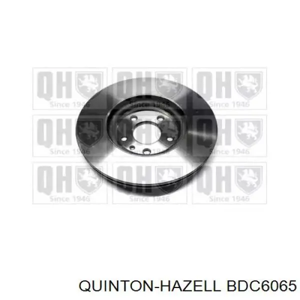 Диск гальмівний передній BDC6065 QUINTON HAZELL