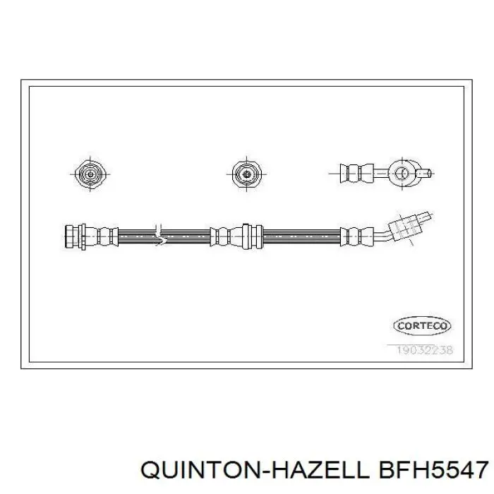 Гальмівний шланг Quick Brake 59909