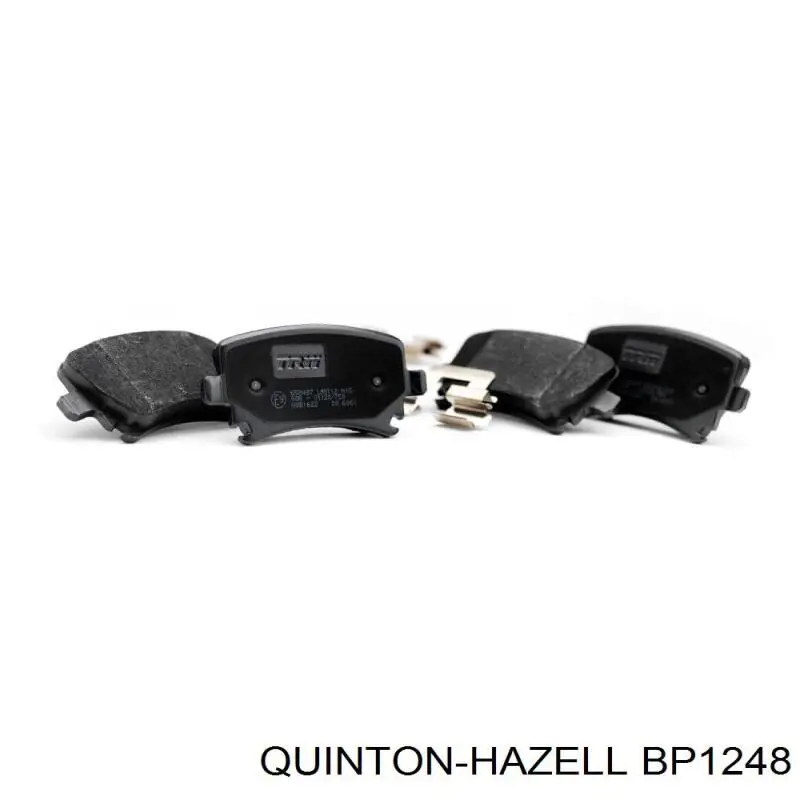Задні дискові колодки QUINTON HAZELL BP1248