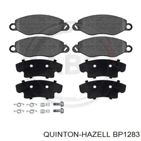 Купити BP1283 QUINTON HAZELL Колодки гальмівні передні, дискові