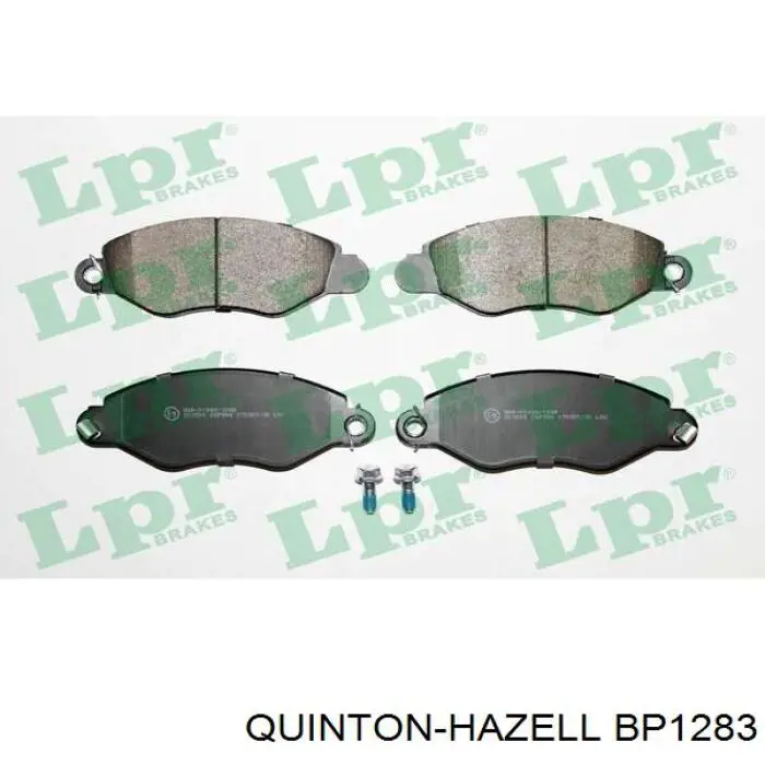 BP1283 QUINTON HAZELL Передні гальмівні колодки