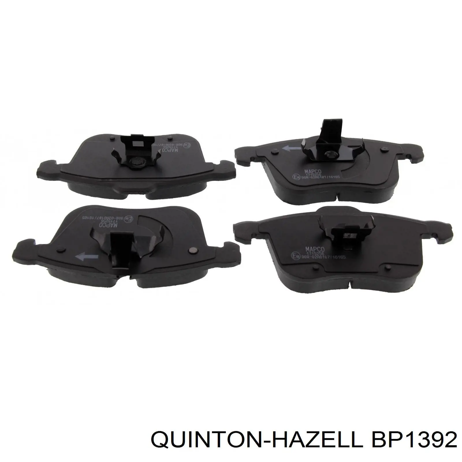 Передні тормозні колодки 93188113 Opel
