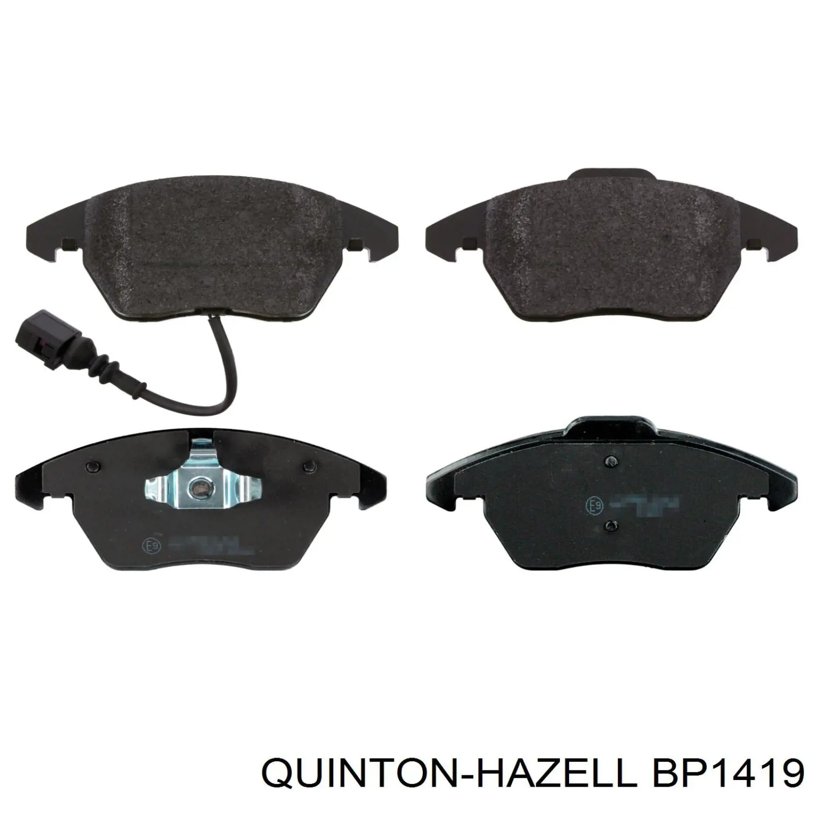 Гальмівні колодки QUINTON HAZELL BP1419 ціна, від 24.07 USD