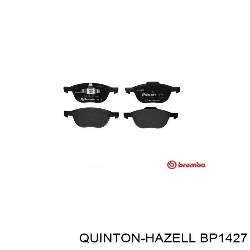 Гальмівні колодки QUINTON HAZELL BP1427 ціна, від 23.63 USD
