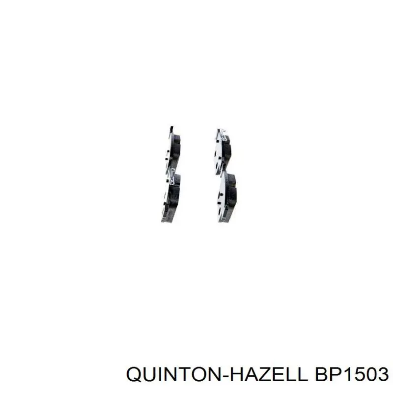 Гальмівні колодки QUINTON HAZELL BP1503 ціна, від 34.53 USD