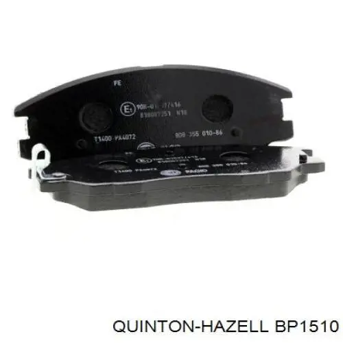 Купити BP1510 QUINTON HAZELL Колодки гальмівні передні, дискові