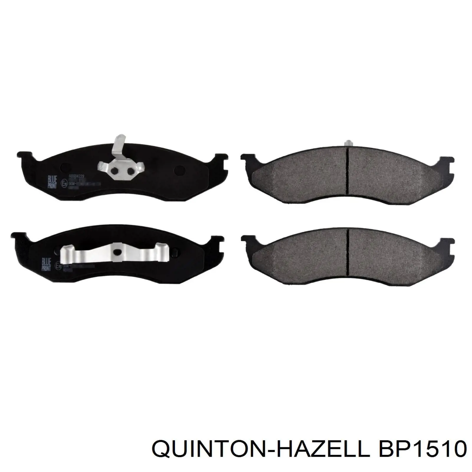 Гальмівні колодки QUINTON HAZELL BP1510 ціна, від 38.75 USD