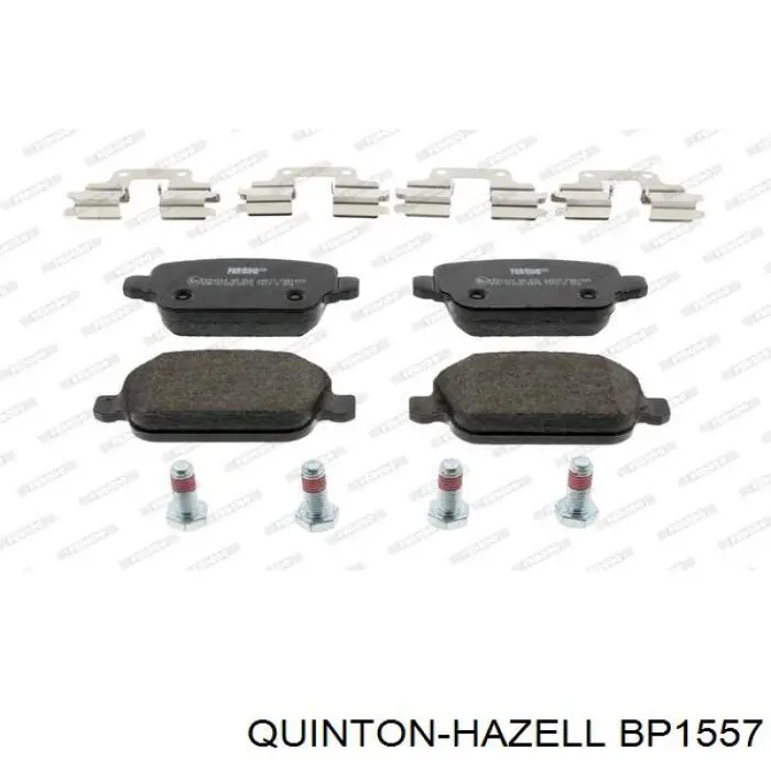 Задні дискові колодки QUINTON HAZELL BP1557