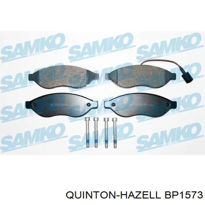 Гальмівні колодки QUINTON HAZELL BP1573 ціна, від 39.41 USD