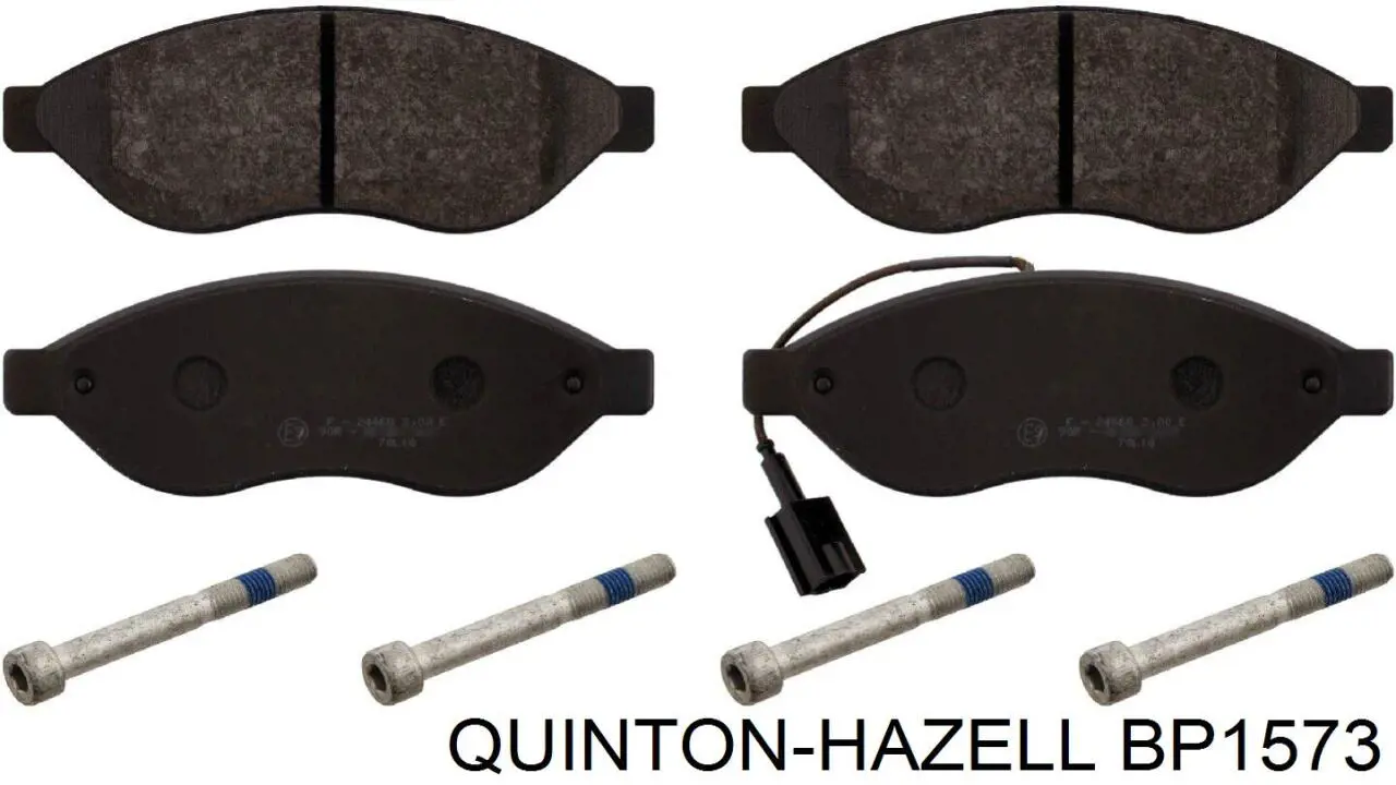 Гальмівні колодки QUINTON HAZELL BP1573 ціна, від 39.41 USD