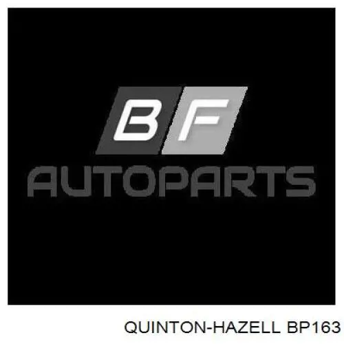 BP163 QUINTON HAZELL Передні гальмівні колодки
