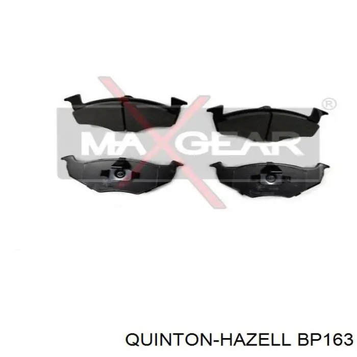 Гальмівні колодки QUINTON HAZELL BP163 ціна, від 16.45 USD